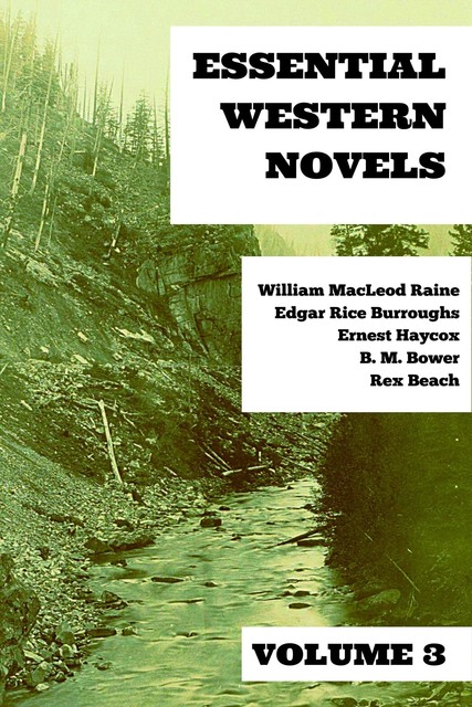 Essential Western Novels – Volume 3, Edgar Rice Burroughs, William MacLeod Raine, B.M.Bower, Rex Beach, Ernest Haycox