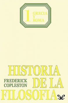 Grecia y Roma, Frederick Copleston