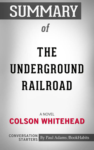 Summary of The Underground Railroad, Paul Adams