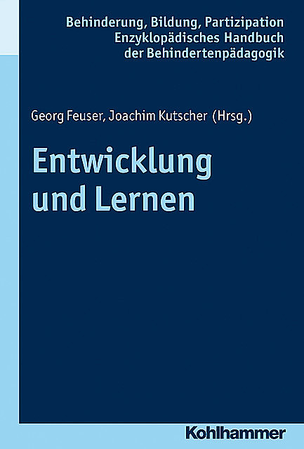 Entwicklung und Lernen, Georg Feuser, Joachim Kutscher