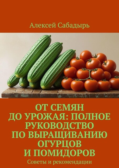От семян до урожая: полное руководство по выращиванию огурцов и помидоров. Советы и рекомендации, Алексей Сабадырь