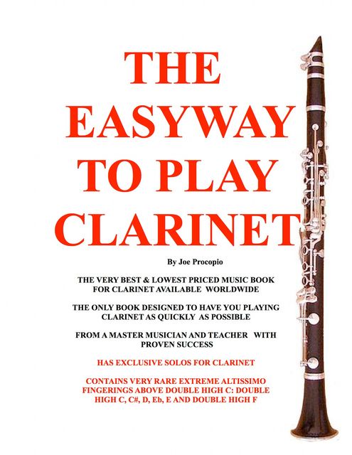 THE EASYWAY TO PLAY CLARINET, Joe Procopio