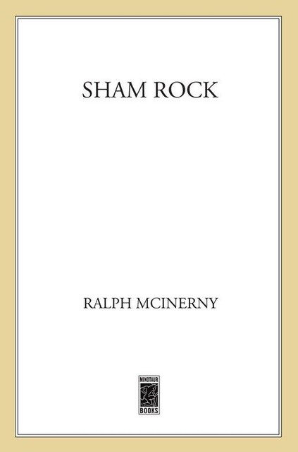 Sham Rock, Ralph McInerny