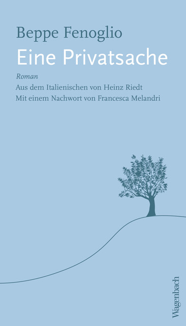 Eine Privatsache, Beppe Fenoglio