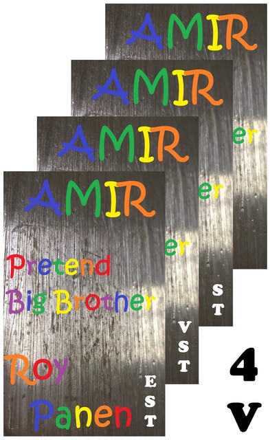 AMIR Pretend Big Brother (3 versions), Roy Panen