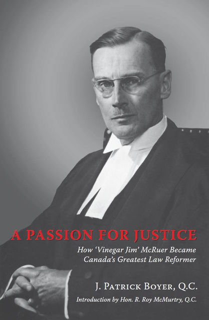 A Passion for Justice, J.Patrick Boyer