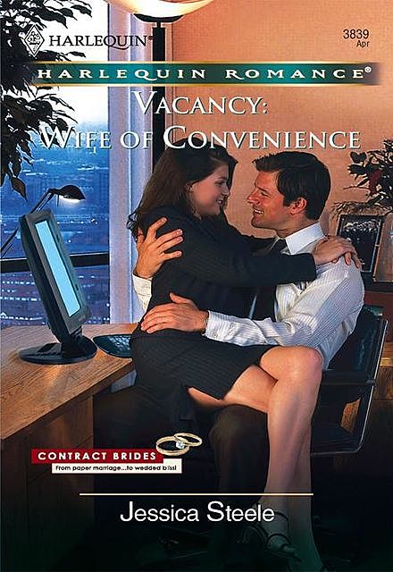 Vacancy: Wife of Convenience, Jessica Steele