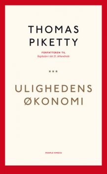 Ulighedens økonomi, Thomas Piketty