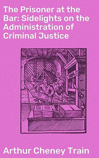 The Prisoner at the Bar: Sidelights on the Administration of Criminal Justice, Arthur Train