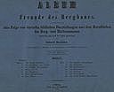 Album für Freunde des Bergbaues, enthaltend eine Folge von vierzehn bildlichen Darstellungen aus dem Berufsleben des Berg- und Hüttenmannes, Eduard Heuchler