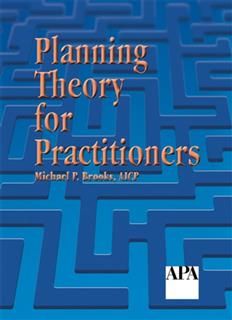 Planning Theory for Practitioners, Michael Brooks