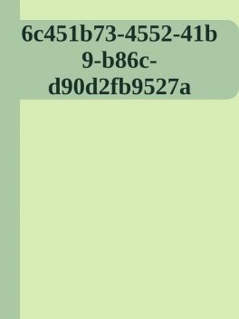 6c451b73–4552–41b9-b86c-d90d2fb9527a, 