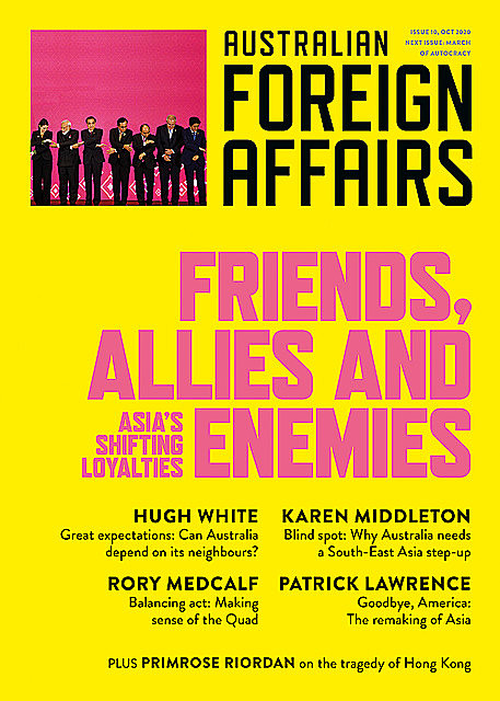 AFA10 Friends, Allies and Enemies, Edited by Jonathan Pearlman