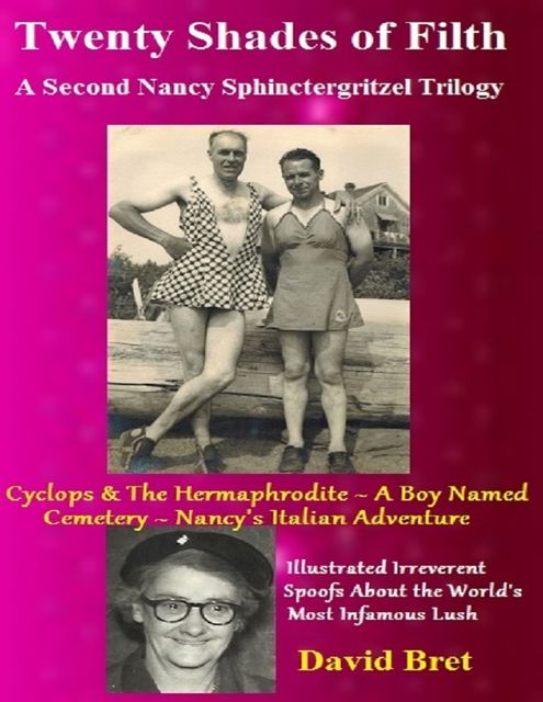 Twenty Shades of Filth: A Second Nancy Sphinctergritzel Trilogy: Cyclops & The Hermaphrodite: A Boy Named Cemetery: Nancy's Italian Adventure: Illustrated Irreverent Spoofs About the World's Most Infamous Lush, David Bret