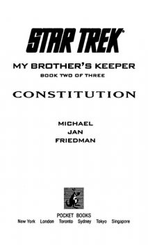 My Brother's Keeper, Book Two, Michael Friedman