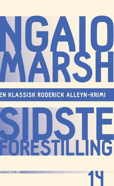 Sidste forestilling, Ngaio Marsh