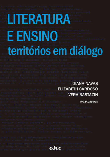 Literatura e ensino, Diana Navas, Vera Bastazin, Elizabeth Cardoso