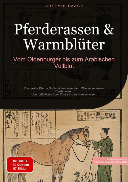 Pferderassen & Warmblüter: Vom Oldenburger bis zum Arabischen Vollblut, Artemis Saage