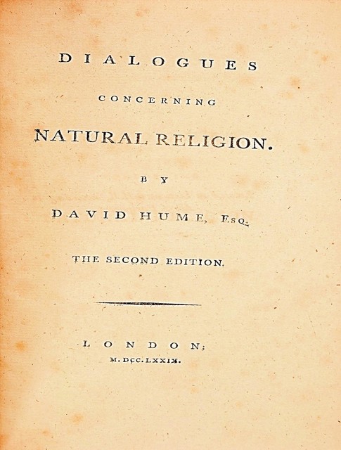 Dialogues Concerning Natural Religion, David Hume, Luka Reid