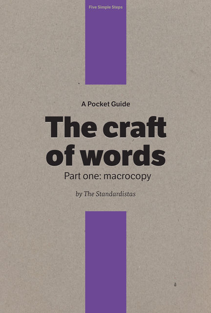 A Pocket Guide to the Craft of Words, Part 1 – Macrocopy, Christopher Murphy, Nicklas Persson