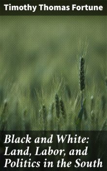 Black and White: Land, Labor, and Politics in the South, Timothy Thomas Fortune
