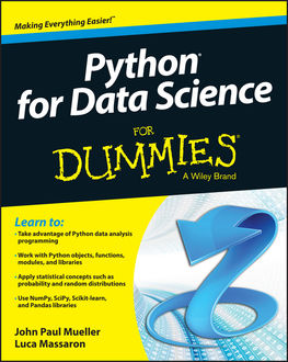 Python for Data Science For Dummies, John Paul Mueller, Luca Massaron