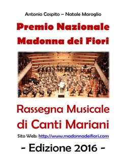 Premio Madonna dei Fiori – Rassegna Nazionale di Musica Mariana, Antonio Cospito, Natale Maroglio