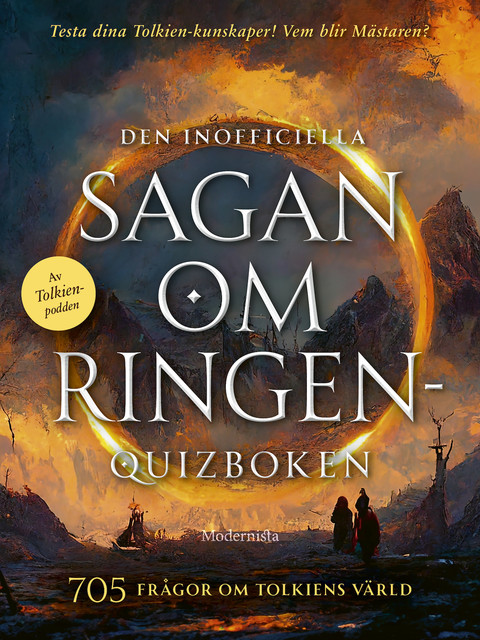 Den inofficiella Sagan om ringen-quizboken, Daniel Möller, Adam Westlund De La Torre, Elisabet Bergander, Tolkienpodden