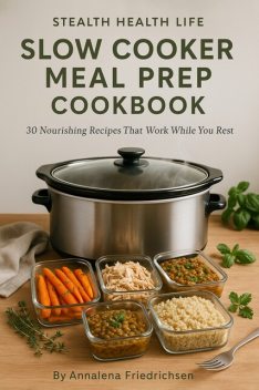 Stealth Health Life Slow Cooker Meal Prep Cookbook, Annalena Friedrichsen