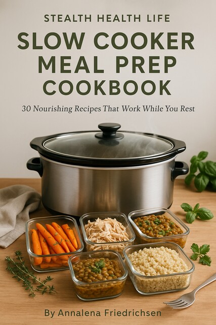 Stealth Health Life Slow Cooker Meal Prep Cookbook, Annalena Friedrichsen