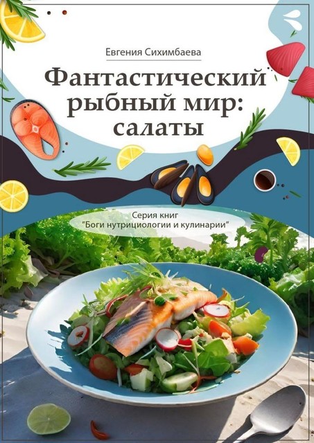 Фантастический рыбный мир: салаты. Серия книг «Боги нутрициологии и кулинарии», Евгения Сихимбаева