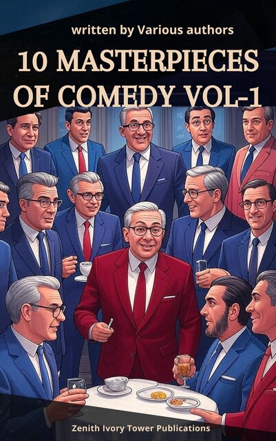 10 MASTERPIECES OF COMEDY VOL-1, Mark Twain, Charles Dickens, Jonathan Swift, Jane Austen, Jerome Klapka Jerome, Edwin Abbott