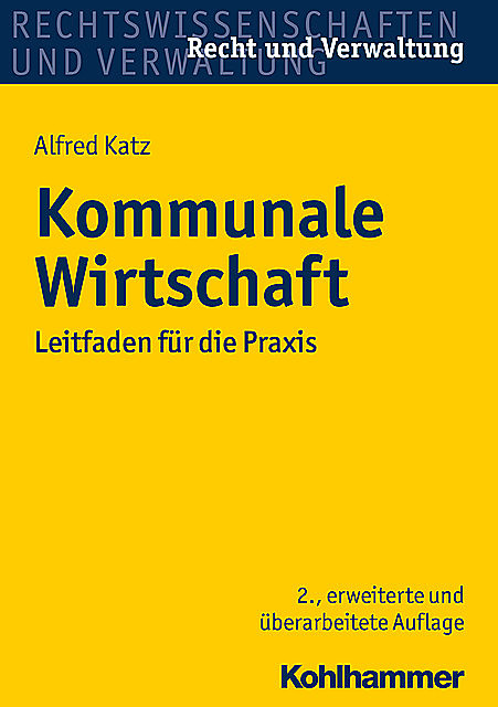 Kommunale Wirtschaft, Alfred Katz