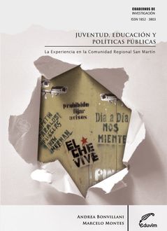 Juventud, educación y políticas públicas, Andrea Bonvillani, Marcelo Montes