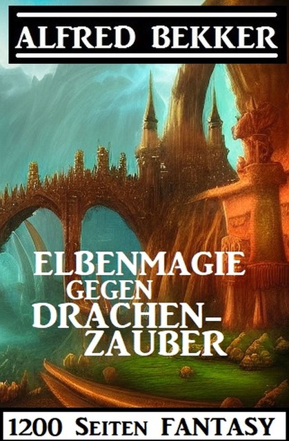 Elbenmagie gegen Drachenzauber: 1200 Seiten Fantasy, Alfred Bekker
