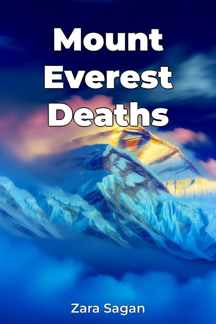 Mount Everest Deaths, Zara Sagan