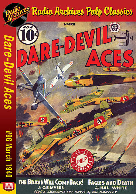 Dare-Devil Aces #96 March 1940, O.B. Myers, Hal White