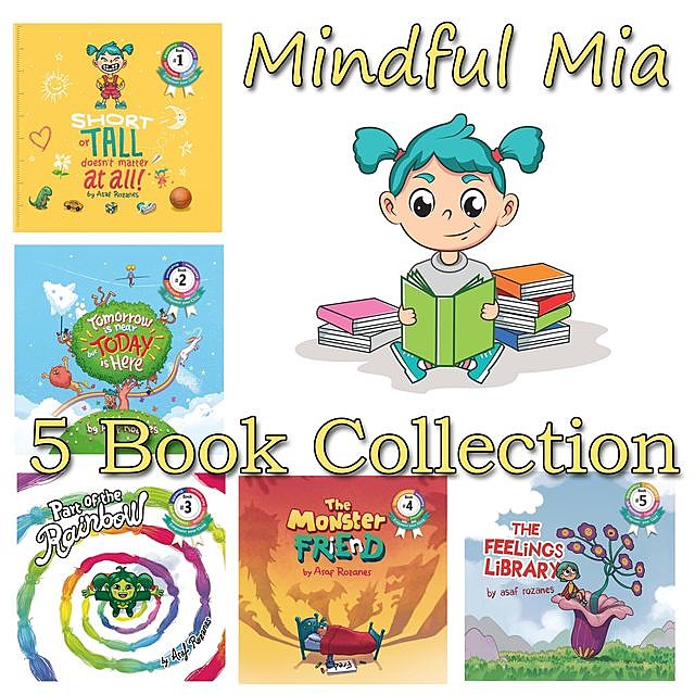 Mindful Mia – 5 Book Collection, Asaf Rozanes