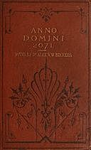Anno Domini 2071 Translated from the Dutch Original, Pieter Harting
