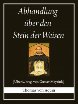 Abhandlung über den Stein der Weisen, Thomas von Aquin