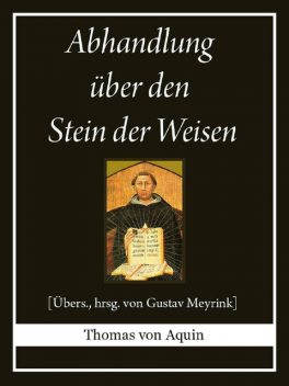 Abhandlung über den Stein der Weisen, Thomas von Aquin