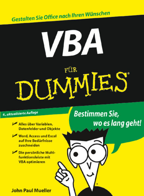 VBA fr Dummies, John Paul Mueller