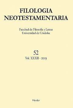 Filología Neotestamentaria 52, Varios Autores