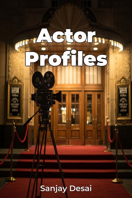 Actor Profiles, Sanjay Desai