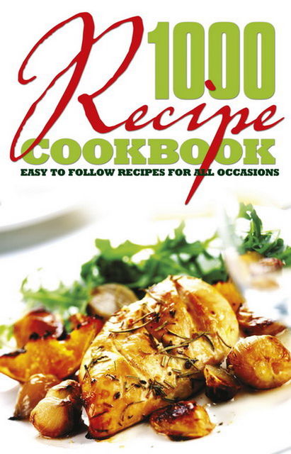 1000 Recipe Cookbook, 