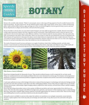 Botany (Speedy Study Guides), Speedy Publishing