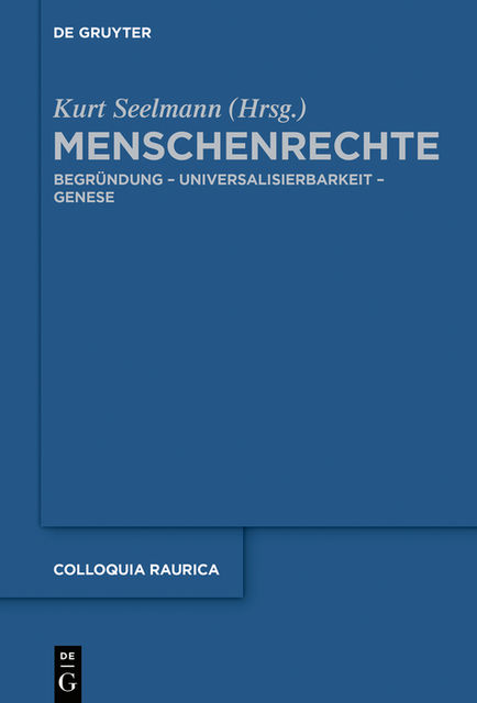 Menschenrechte, Kurt Seelmann