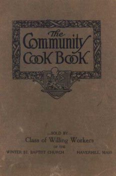 The Community Cook Book, 