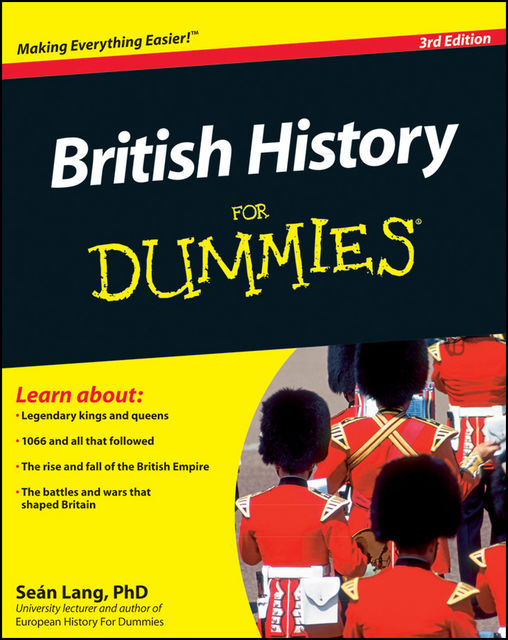 British History For Dummies, Seán Lang