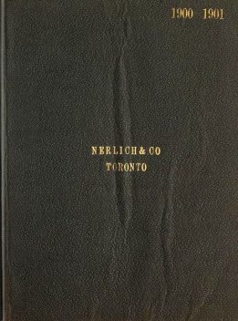 Fall and Holiday Trade, Season 1900–1901, Nerlich & Co. Illustrated Catalogue, Co., Nerlich